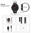 2025 Hidamel Tank T3e Gps Smart Watch Men Waterproof 470mah 60 Day Long Battery