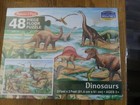 Brand New Melissa   Doug 48 Piece Dinosaurs 3ftx2ft Floor Jigsaw Puzzle Sealed
