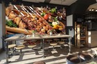 3d Grill Kebab Shop Bbq K075 Wallpaper Wall Mural Self-adhesive Commercial Panda