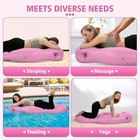 Inflatable Pregnancy Pillow Full Body Maternity Bed With Belly Hole Back Support