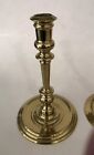 Two Virginia Metalcrafters Colonial Williamsburg Brass Candlestick 7 5    Cw 16-2