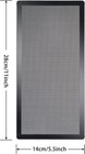  4 Pack  280x140mm Pc Case Dust Mesh Filter  Magnetic Frame Computer Fan Dust Pc