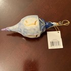 Vtg 2001 Blue Sky Heather Goldminc Collectors Ceramic Dreidel Ornament beautiful