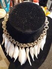 1920 s Book Piece 13 In Choker Celluloid Clear Chain W Mother Of Pearl Dangles