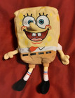 Spongebob Squarepants Ty Beanie And Plush Lot - Patrick  Gary  Tuxedo  Jolly Elf