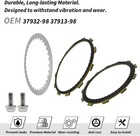 Extra Plate Friction Steel Clutch Kit For Harley Softail Street Dyna Road King T