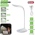 Usb Led Desk Light Dimmable Bedside Reading Lamp Rechargeable Touch Control Us