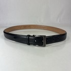 Kirkland Signature Black Italian Full Grain Leather Dress Belt - Men s Size 38