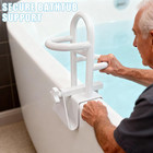Adjustable Bathtub Safety Rail   Shower Grab Bar For Elderly     Heavy-duty Suppor