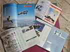 Lot Of 4 Vintage International Skydiving Magazines Brazil Italy Canada France