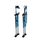 36 -50  Drywall Stilts Painters Walking Taping Finishing Adjustable Tools Blue