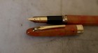 Sheaffer Crest Lacquer Orange Fountain Pen - Gold Or - 18k Solid Gold Tip