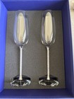 Swarovski Crystalline Toasting Flutes  set Of 2 