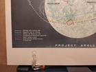 1966 Vintage Project Apollo Old Mcm Atlas Map - Rand Mcnally World Atlas