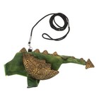 Pet Dress-up Clothing Leash Set For Reptiles Dinosaur Costume Harness-
