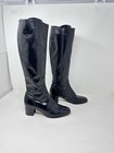 Salvatore Ferragamo Italy Women s Black Cruna Leather Knee High Boots - 7 B