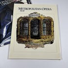 Metropolitan Opera Season Books Lot 90-91   89-90 Vintage Zeffirelli Designs