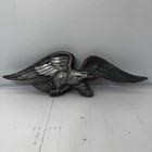 12    Vintage Cast Aluminum American Eagle Patriotic Emblem Wall Hanging