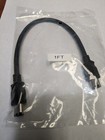 1 Ft Fire Wire 400 Ieee 1394  6 Pin To 6 Pin  Ilink 1ft Cable Black Color