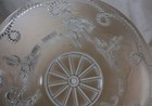 Vintage Western Cowboy Horse Cattle Desert Ceiling Glass Light Fixture 4  X 6 
