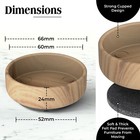 Floor Protector Castor Cups Felt Pads Chair Furniture Carpet Table Wood New Uk