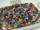 Two Pounds Assorted Shapes And Sizes House Mix India Glass Beads Bulk  hd-56     