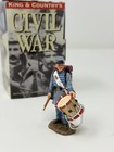 King   Country Cw008 Confederate Drummer Boy American Civil War 1 30 60mm Boxed 