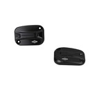 Black Front Brake Clutch Master Cylinder Cover For Harley 17-20 Street Glide Flh