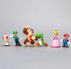 Super Mario  Brothers Cake Topper Mario  Luigi  Princess Peach  Toad  Yoshi New