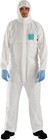 Tyvek Like Coverall Bunny Suits With Hood Elastic Wrists And Ankles All Sizes