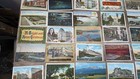 Huge Lot Of 300  Vintage Postcards Unused Various Places