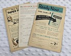 Pack-o-fun Scrap Craft Magazines Lot Of 3 1957 1959 Thanksgiving Summer Issues 