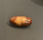 2 Antique  9 Silver Thimbles With Vintage Wooden Case