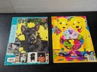 Vintage 90   s Lisa Frank Casey Candy Puppy Love And Cuddly Cuties Folder 