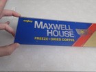 Vintage Maxwell House Coffee Sanka Advertising Acrylic Store Display Sign