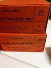 Vintage Gaylord Library Book Binding Tape Lot Double Stitched Binder Rolls