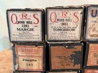 Antique Piano Music Roll   Word Rolls W original Boxes Lot Of 20