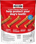 Milk-bone Brushing Chews Daily Dental Dog Treats Chicken Flavor Large  25 Count