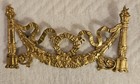 Antique Bronze Pediment