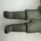Vintage Inuit Stone Carving Man Hunter 9    Tall Signed 1970s