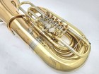 Gebr Alexander Mainz Germany 163 5 Valve Rotary Cc Tuba With Gold Brass Bell New