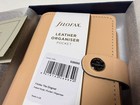 Filofax The Original Leather Agenda Organizer Planners Nude Beige Near Mint