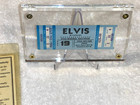 Elvis Presley Original Unused Concert Ticket In Case August 19 1977 Utica Ny Coa