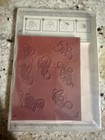 New Stampin  Up  10 Pc  Cling Rubber Stamp Set - Well Scripted
