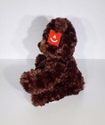 Aurora Mookie Cute Teddy Bear Brown Soft Shaggy Beanbag Plush Stuffed Toy 10 nwt
