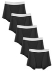 Period Underwear For Teens Leakproof Boy Shorts Girls 12-14 Years 5 Black