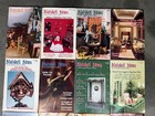 Vintage Nutshell News Magazine Lot Of 12 Issues 1986 Dollhouse Miniatures