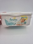 Pampers Sensitive Baby Wipes 64 Count Pop Up Container Refillable New Sealed