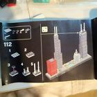 Architecture Skylines Chicago   444 Pcs  New 100  Complete Set  Read Description