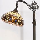 Tiffany Floor Lamp Stained Glass Victorian Arched Lamp 12x18x64 Inches Goosen   